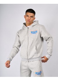 Mercier Maison De Mercier Zip Hood - Grey Marl