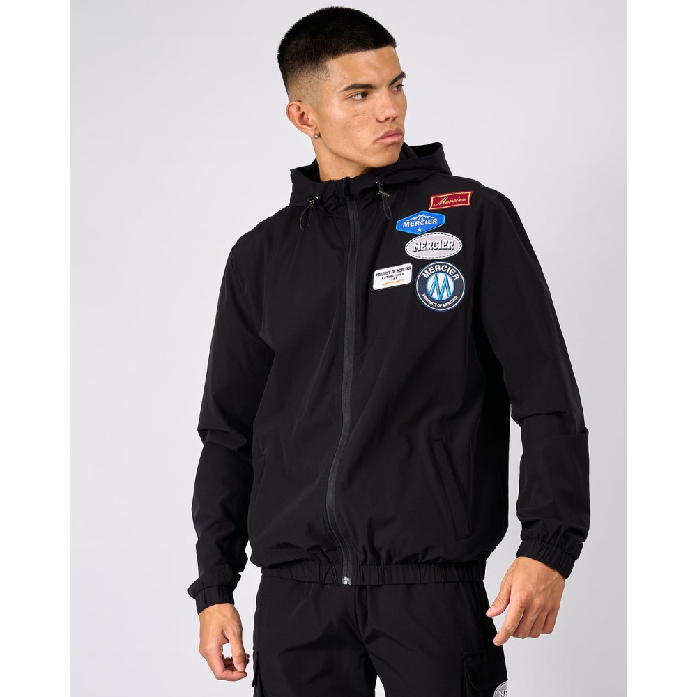 Mercier OG Badge Windbreaker - Black