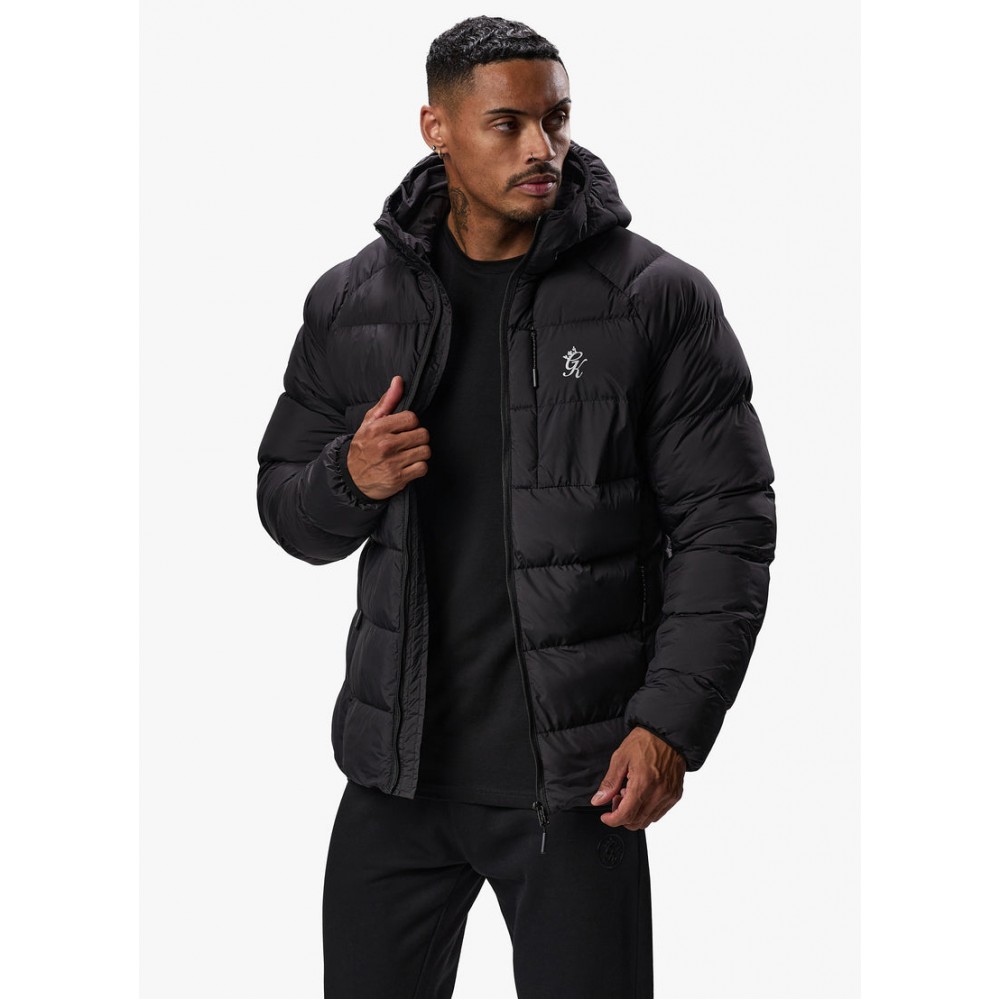 Gym King Limit Puffer Jacket - Black