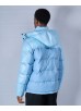 Mercier OG Badge Panelled Jacket - Sky Blue