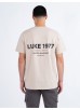 Luke 1977 AI Relaxed Fit HeavyWeight T-shirt - Dark Ecru