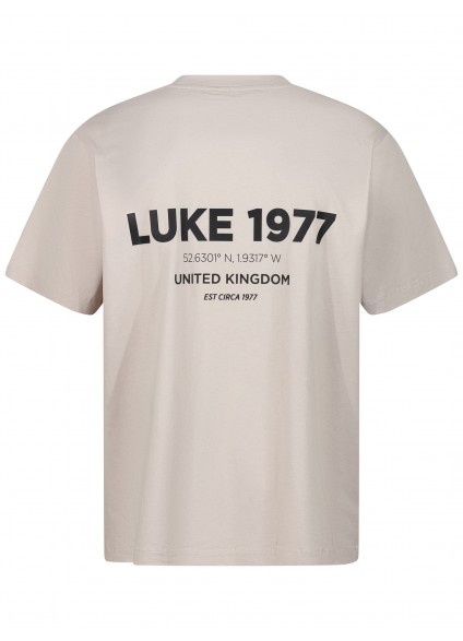 Luke 1977 AI Relaxed Fit HeavyWeight T-shirt - Dark Ecru