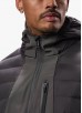 Gym King Summit Hybrid Jacket - Black/Grey