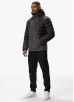 Gym King Summit Hybrid Jacket - Black/Grey