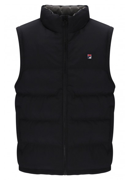 FILA RODRI GILET - BLACK/GREY FILA RODRI GILET - BLACK/GREY