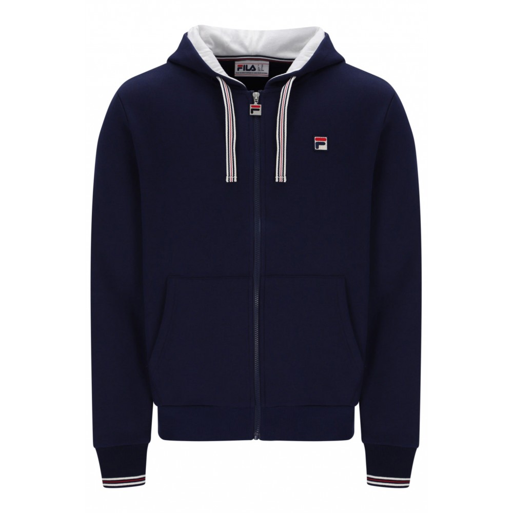 FILA TENCONI 2 ZIP THROUGH HOODY - FILA NAVY