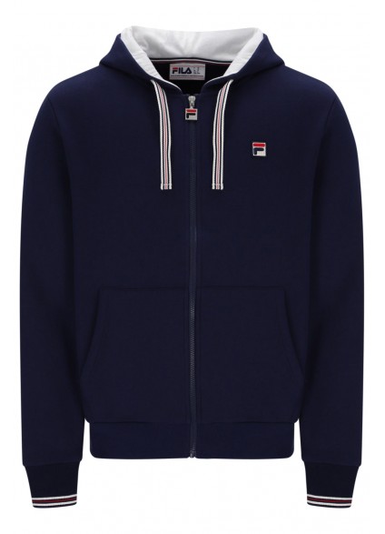 FILA TENCONI 2 ZIP THROUGH HOODY - FILA NAVY