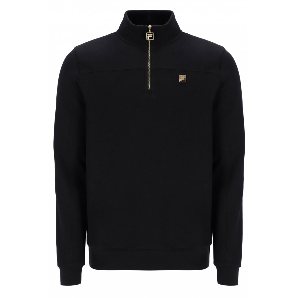 FILA KEVIN HALF ZIP MIDLAYER - BLACK