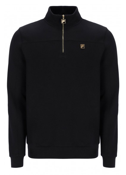 FILA KEVIN HALF ZIP MIDLAYER - BLACK