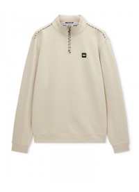 Weekend Offender Matisa Quarter Zip Sweatshirt - Cement