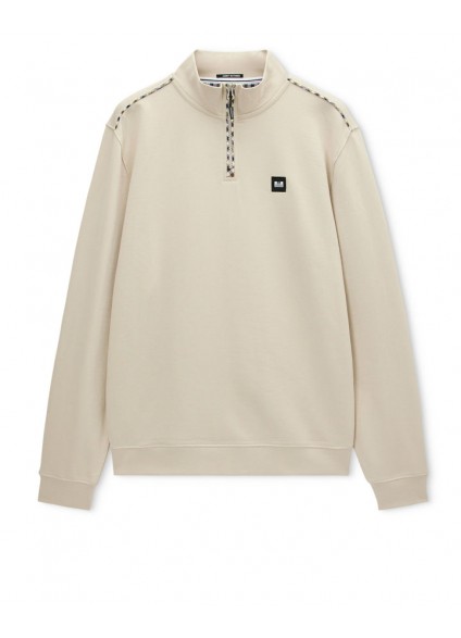 Weekend Offender Matisa Quarter Zip Sweatshirt - Cement Weekend Offender Matisa Quarter Zip Sweatshirt - Cement