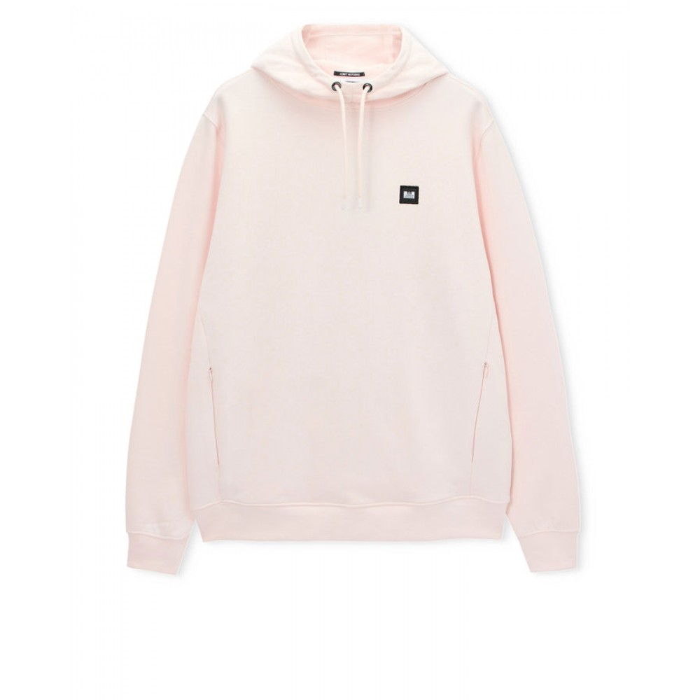 Weekend Offender Ribbe Hoodie - Soft Pink