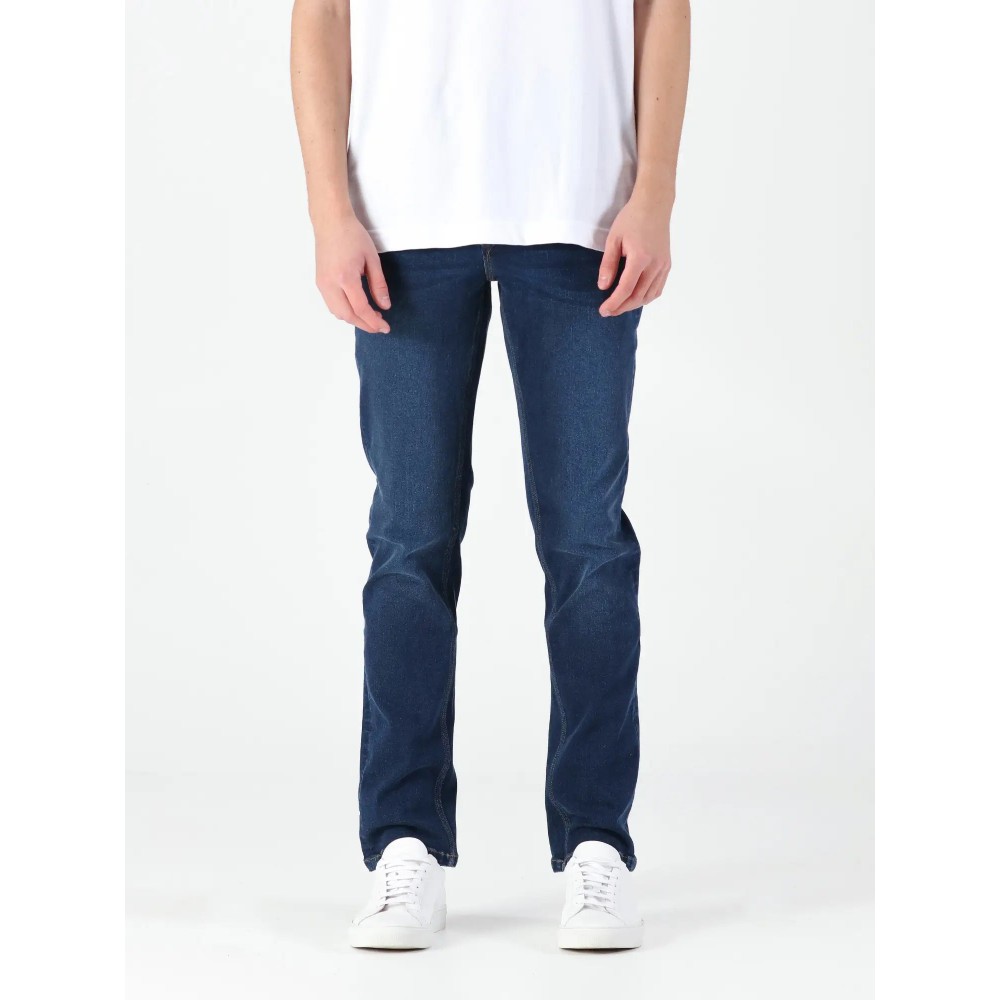 Luke 1977 DNA Tapered Fit Jeans - Mid Blue