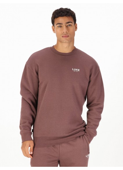 Luke 1977 Exceptional Relaxed Fit Sweatshirt - Dark Mauve