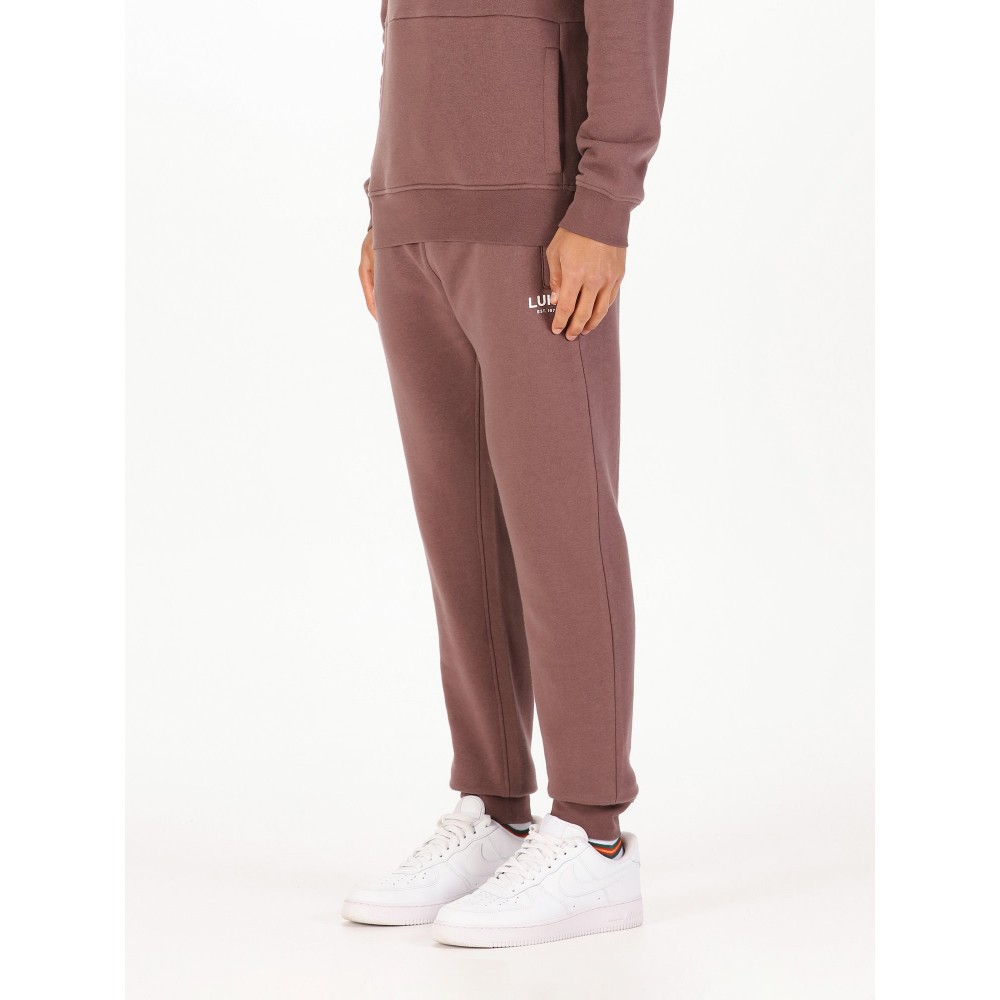 Luke 1977 Astonishing Cuffed Joggers - Dark Mauve