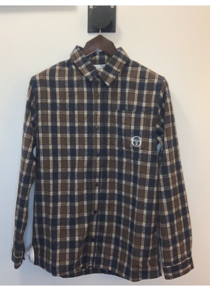 Sergio Tacchini Marcus Long Sleeve Shirt - Maritime Blue