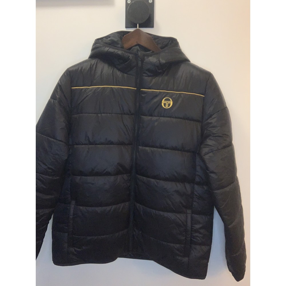 Sergio Tacchini Padova Puffer Jacket - Black