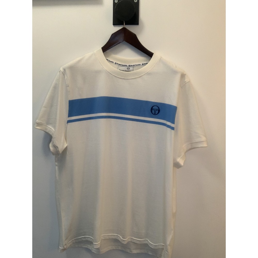 Sergio Tacchini Masters Crew Neck T-shirt - Gardenia