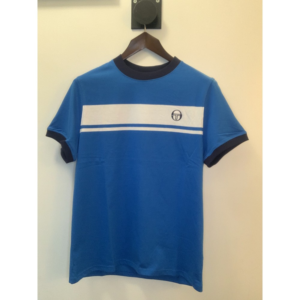 Sergio Tacchini Masters Crew Neck T-shirt - Director Blue