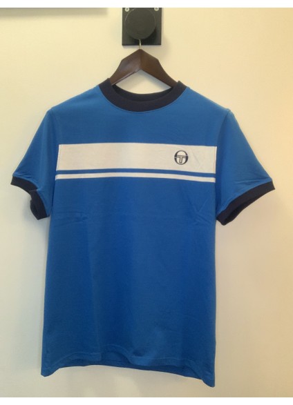 Sergio Tacchini Masters Crew Neck T-shirt - Director Blue