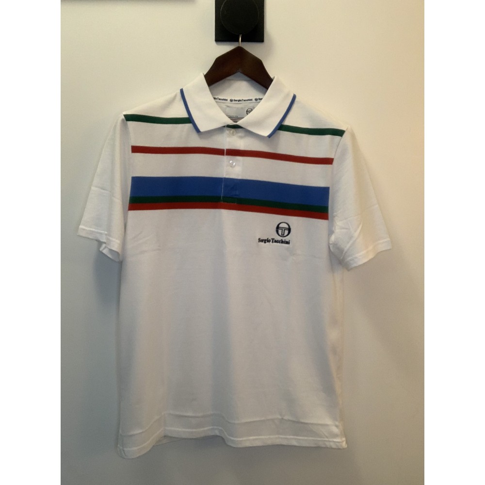Sergio Tacchini Denver Polo Shirt - White