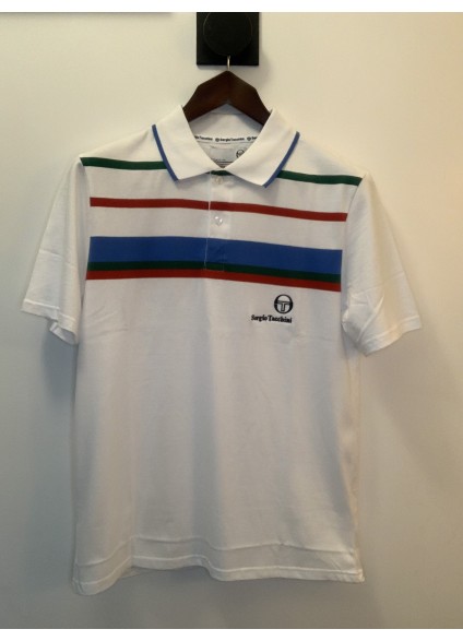 Sergio Tacchini Denver Polo Shirt - White