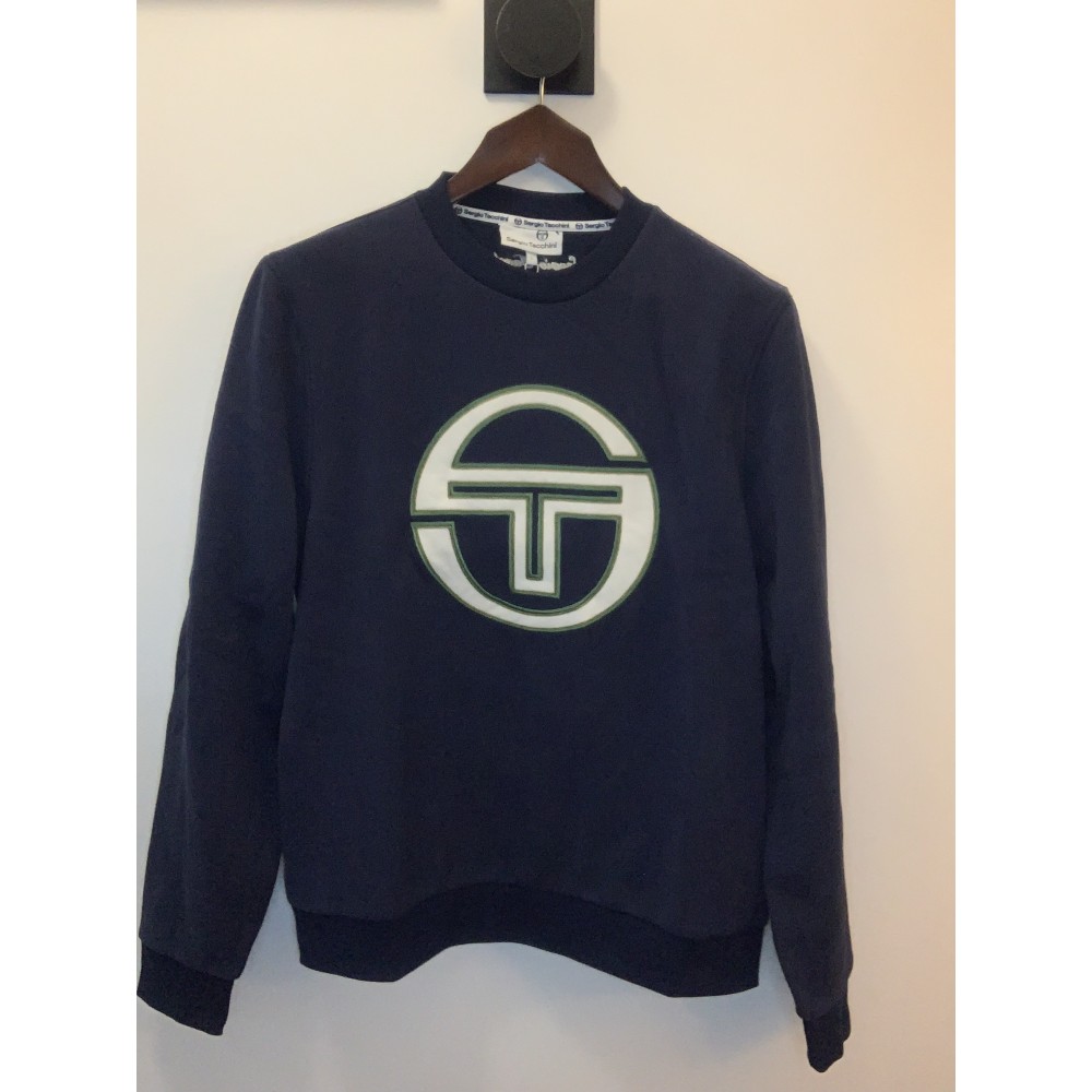 Sergio Tacchini Carbone Crew Sweat - Maritime Blue