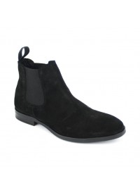 Front Douglas Chelsea Boots - Black Front Douglas Chelsea Boots - Black