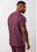 Gym King Fundamental Linear Tee - Mulberry