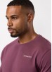 Gym King Fundamental Linear Tee - Mulberry