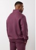 Gym King Fundamental Linear 1/4 Zip Funnel - Mulberry