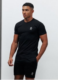 Gym King Fundamental Jersey Tee - Black