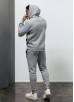 Gym King Fundamental Fleece Hood - Grey Marl