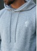 Gym King Fundamental Fleece Hood - Grey Marl