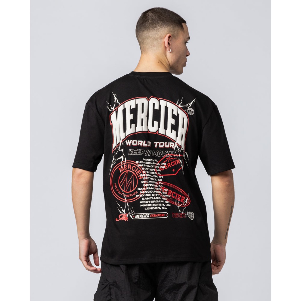 Mercier World Tour T-Shirt - Black