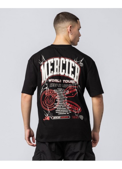 Mercier World Tour T-Shirt - Black Mercier World Tour T-Shirt - Black