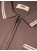 Luke 1977 Serbaco Knitted Polo - Mushroom
