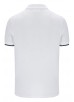 FILA PABLO THREE BUTTON TIPPED RIB BASIC POLO - WHITE