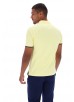 FILA PABLO THREE BUTTON TIPPED RIB BASIC POLO - LEMONADE