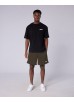Mercier Airtex Fracture Shorts - Chocolate Brown
