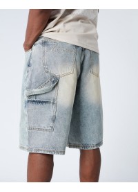 Mercier Vintage Hammer Loop Jorts - Blue