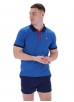 FILA BB1 CLASSIC VINTAGE STRIPED POLO - TURKISH SEA