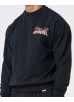 Madison Kohl MK Club Relaxed Crewneck Sweatshirt - Black