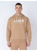 Luke 1977 Grand Soft Cotton Relaxed Fit Overhead Hoodie - Biscuit