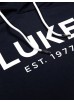 Luke 1977 Grand Soft Cotton Relaxed Fit Overhead Hoodie - Dark Navy