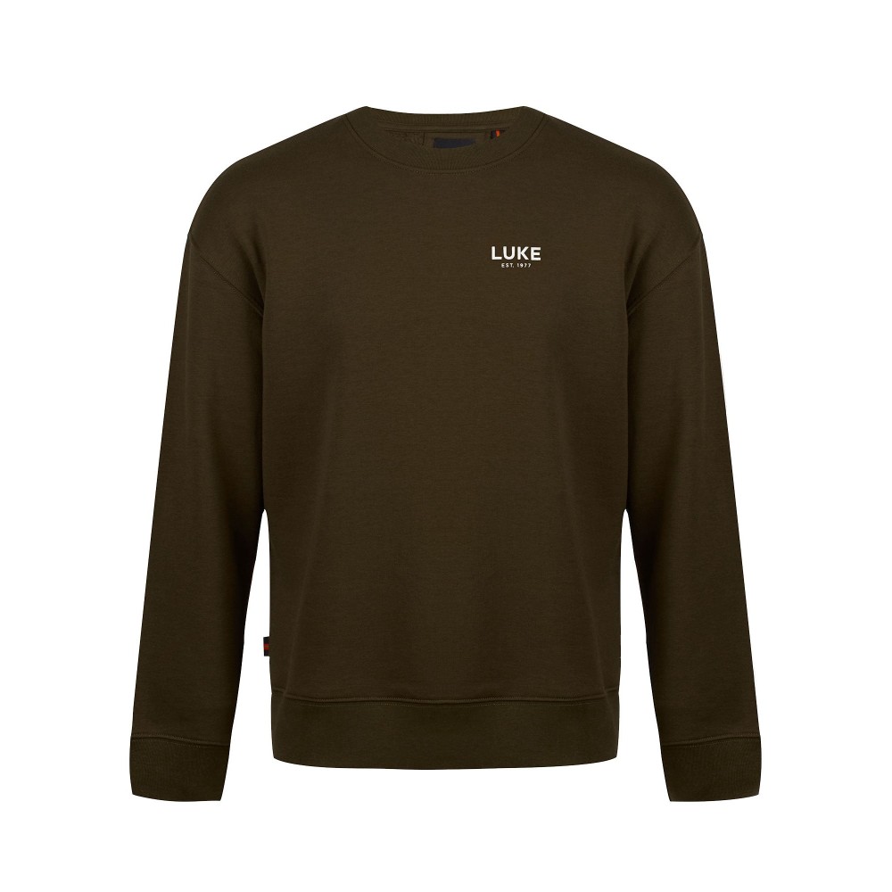 Luke 1977 Exceptional Relaxed Fit Sweatshirt - Dark Green
