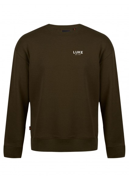 Luke 1977 Exceptional Relaxed Fit Sweatshirt - Dark Green