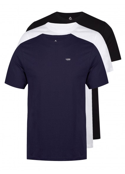 Luke 1977 Magic 3-Pack T-shirts - Navy White Black