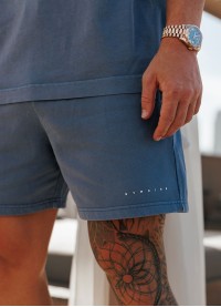 Gym King Purpose Washed Shorts - Deep Indigo