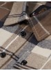 Luke 1977 Bourton Check Shacket - Ecru Check Luke 1977 Bourton Check Shacket - Ecru Check